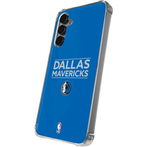 NBA Dallas Mavericks Standard - Light Blue Galaxy S24 Plus Clear Case
